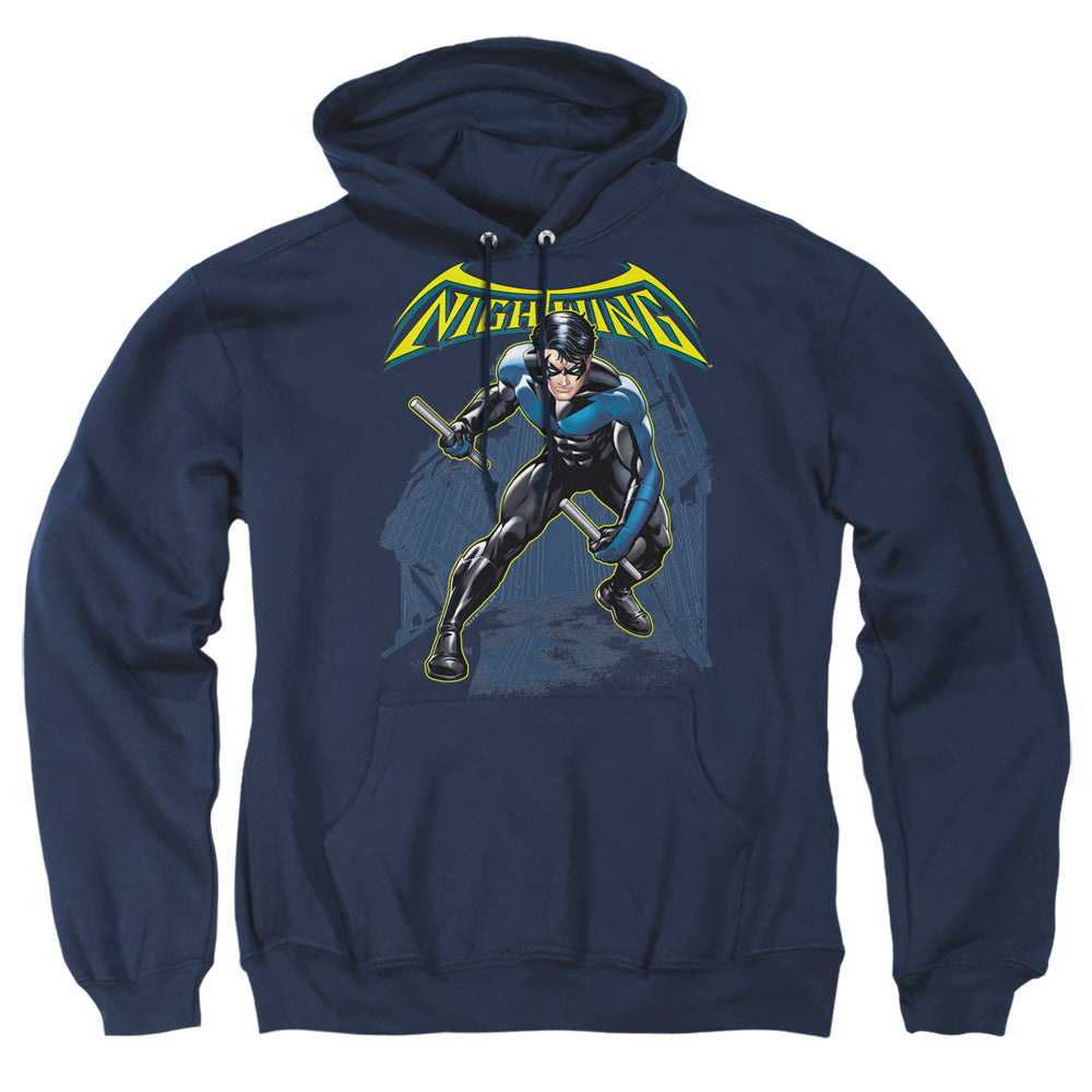 Batman Comics Nightwing Men's Pull-Over 75 25 Poly Hoodie