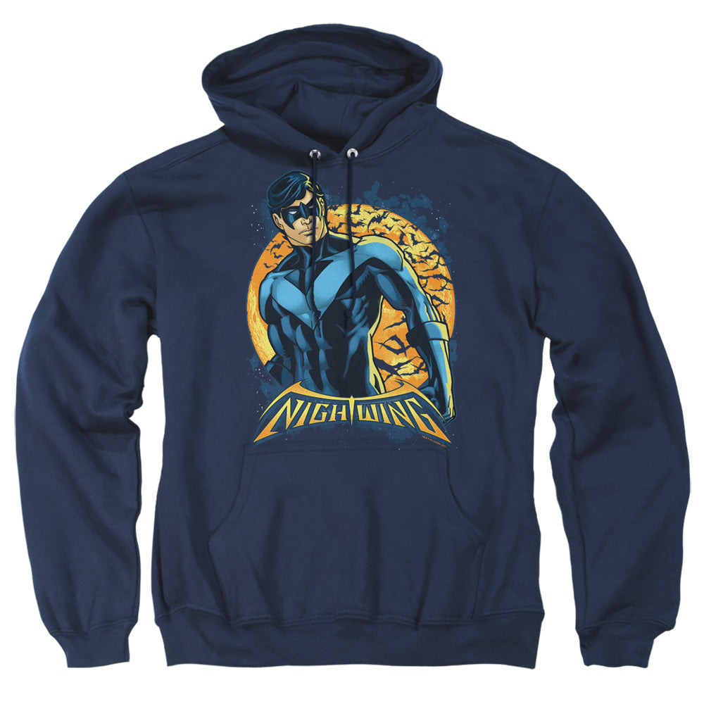 Batman Comics Nightwing Moon Men's Pull-Over 75 25 Poly Hoodie
