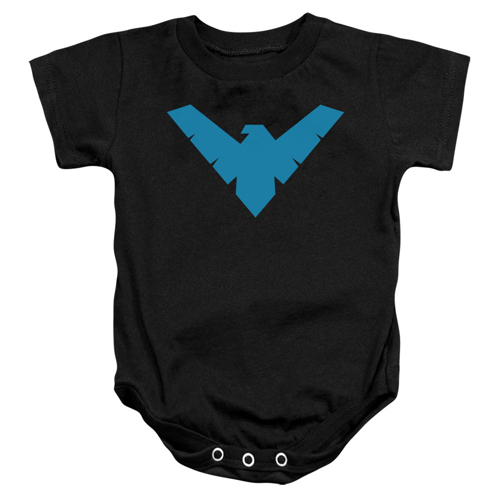 Batman Comics Nightwing Symbol Infant's Cotton SS Snapsuit