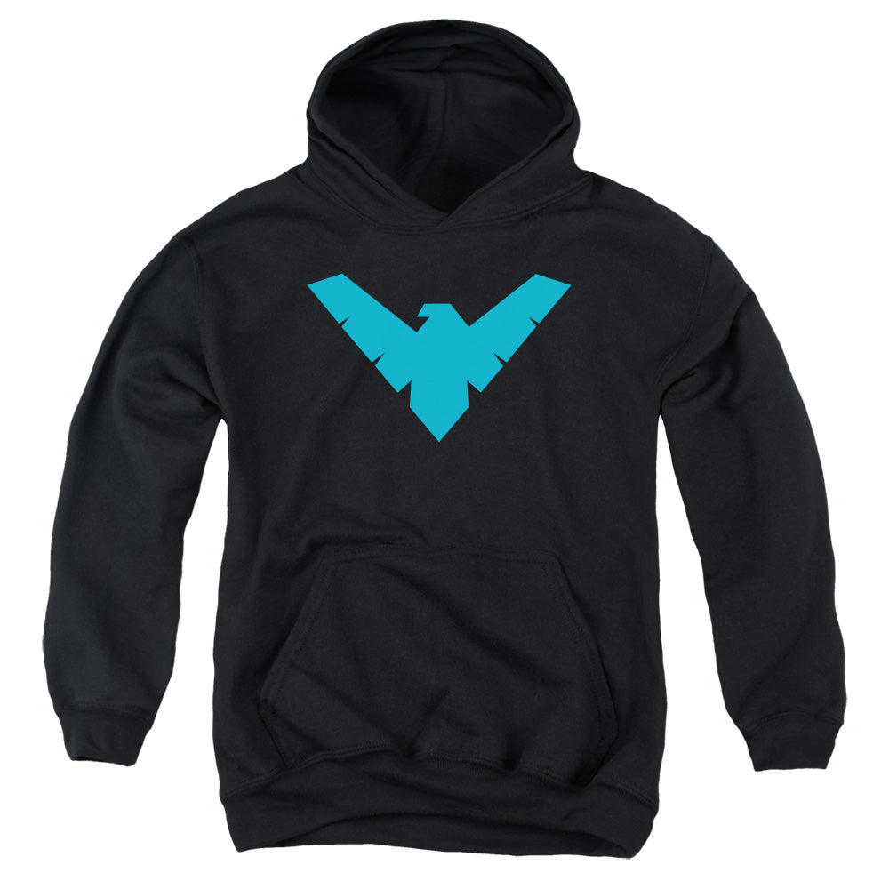Batman Comics Nightwing Symbol Youth Cotton Poly Pull-Over Hoodie