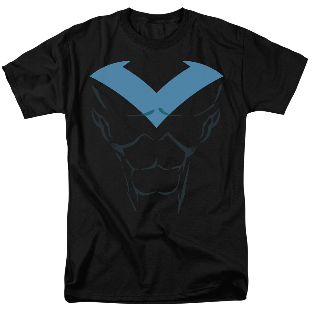 Batman Comics Nightwing Uniform Men's 18/1 Cotton Short-Sleeve T-Shirt