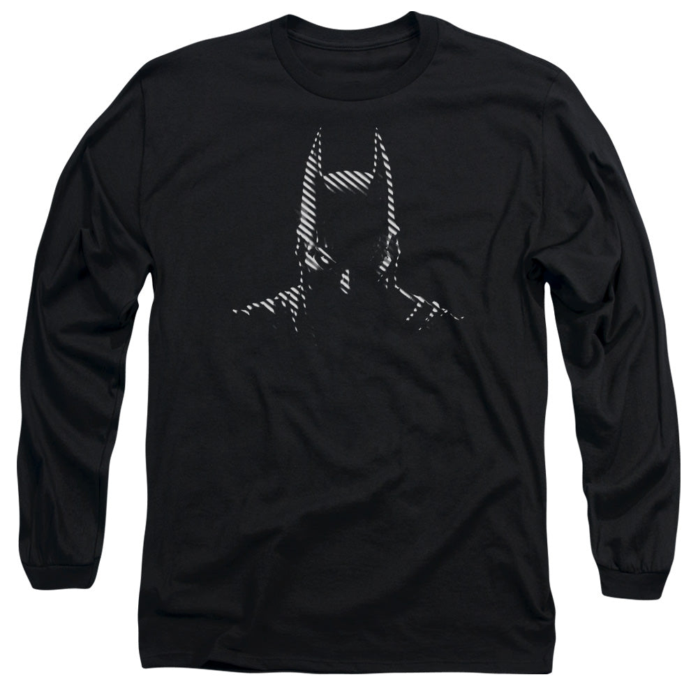 Batman Comics Noir Men's 18/1 Cotton Long-Sleeve T-Shirt