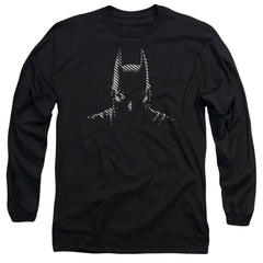 Batman Comics Noir Men's 18/1 Cotton Long-Sleeve T-Shirt