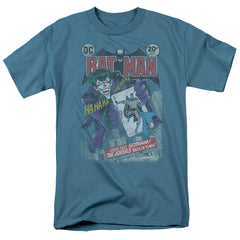 Batman Comics #251 Distressed Men's 18/1 Cotton Short-Sleeve T-Shirt