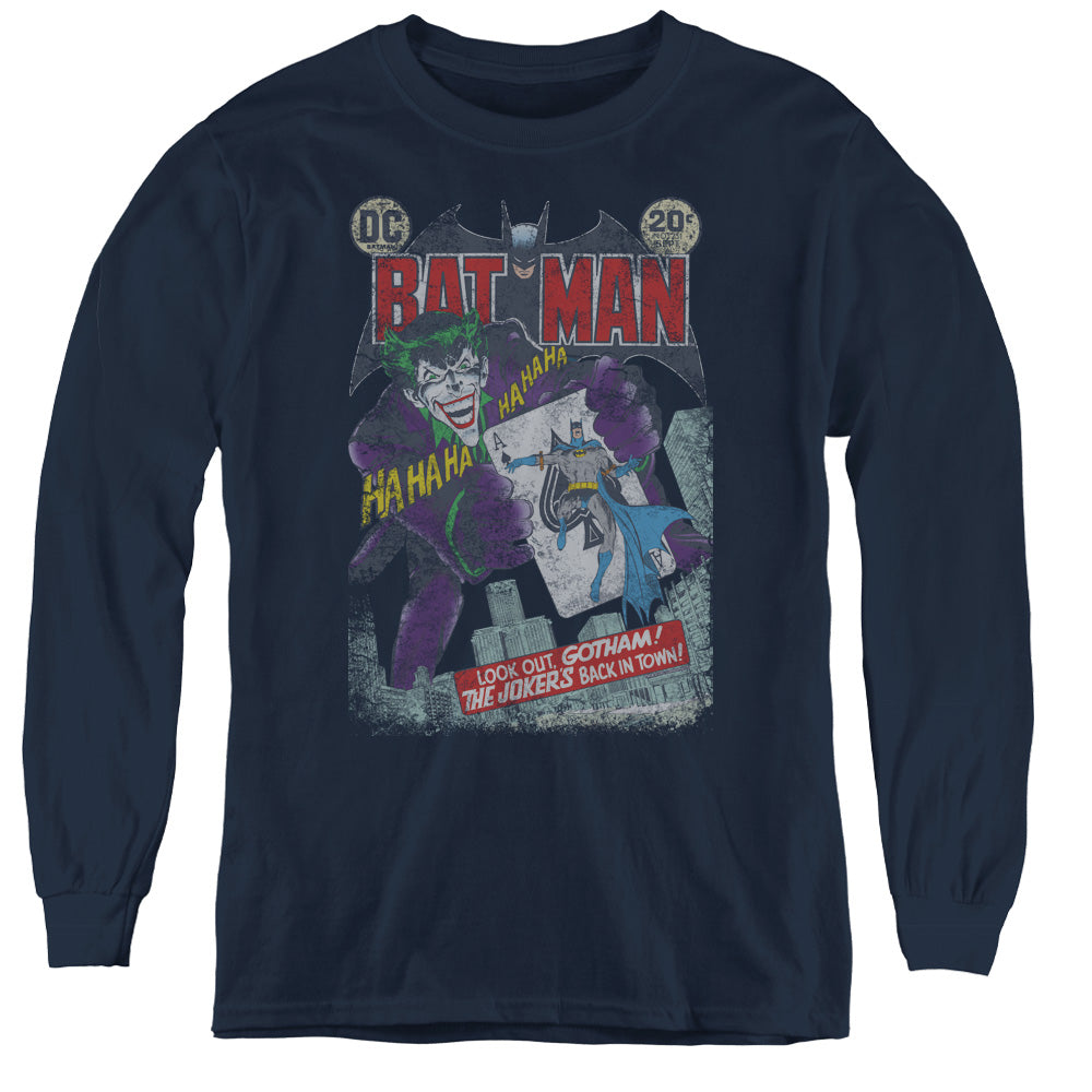 Batman Comics #251 Distressed Youth Long-Sleeve T-Shirt