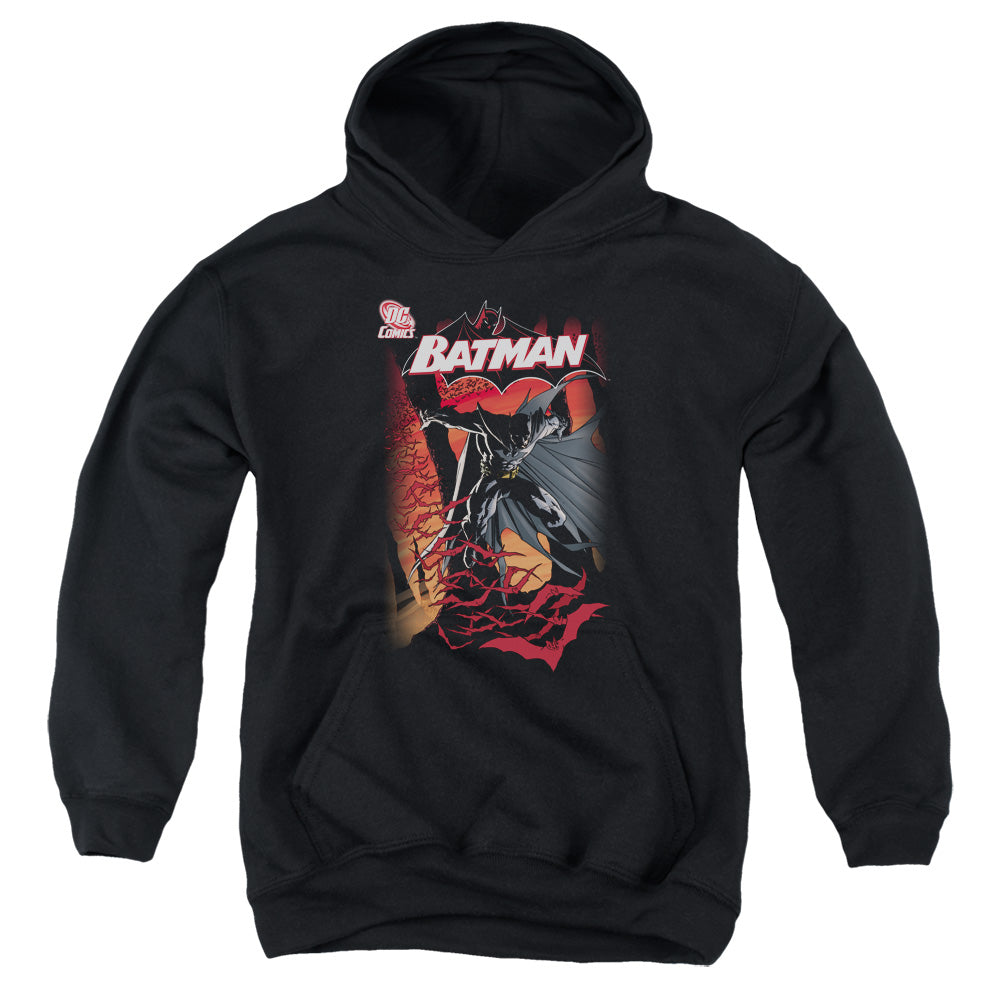 Batman Comics #655 Cover Youth Cotton Poly Pull-Over Hoodie
