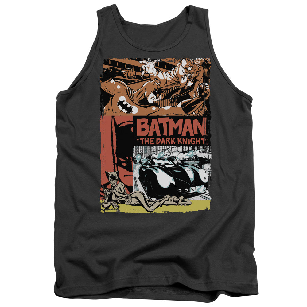Batman Comics Old Movie Poster Men's 18/1 Cotton Tank Top