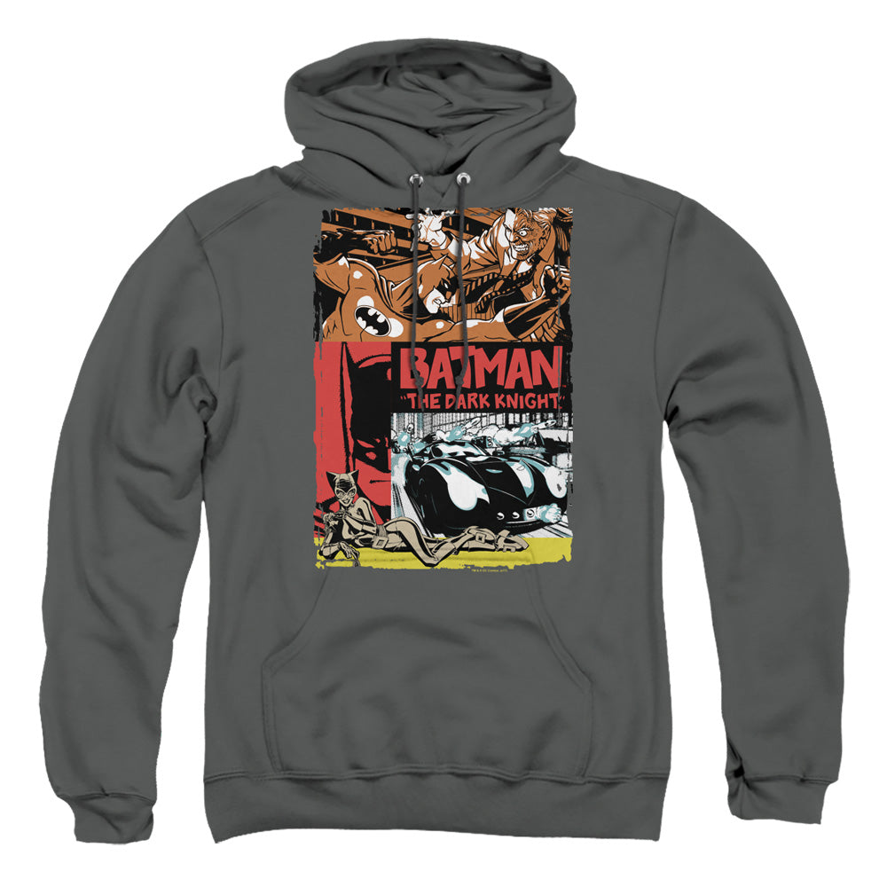 Batman Comics Old Movie Poster Men's Pull-Over 75 25 Poly Hoodie