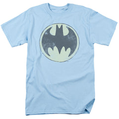 Batman Comics Old Time Logo Men's 18/1 Cotton Short-Sleeve T-Shirt