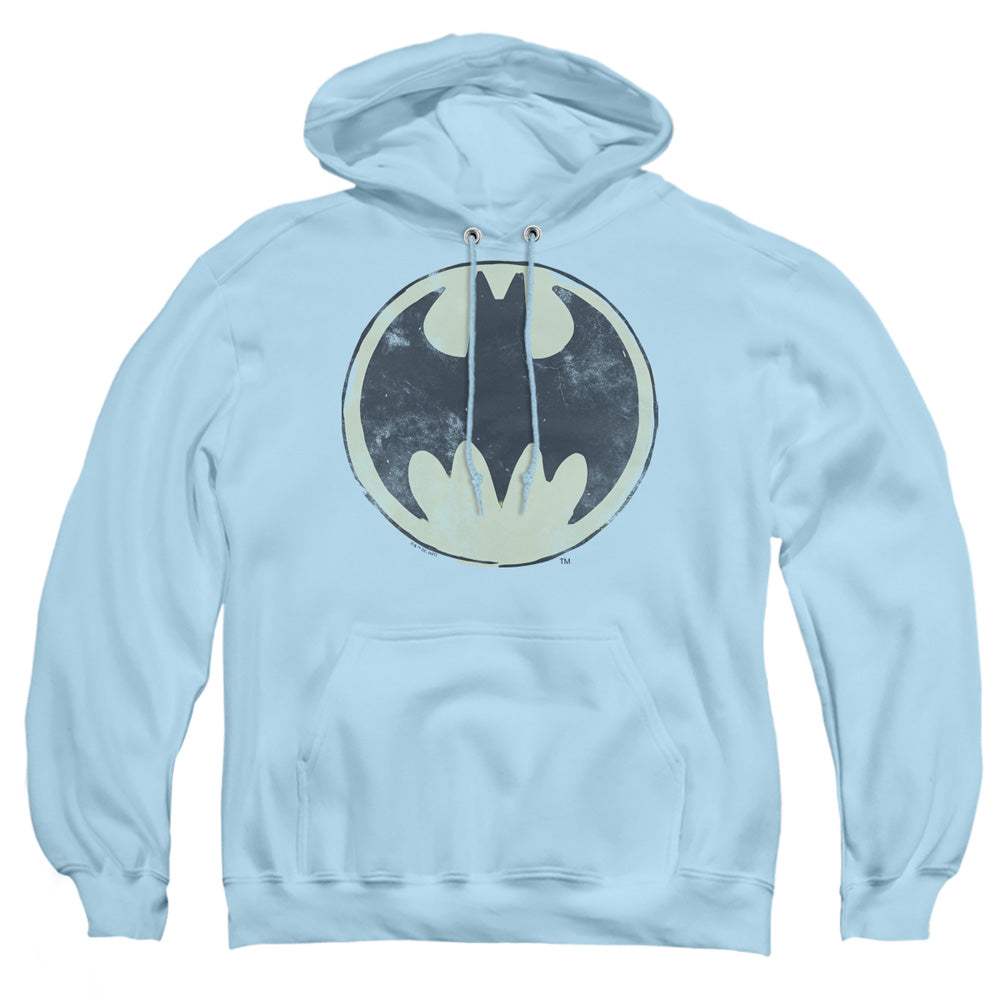 Batman Comics Old Time Logo Men's Pull-Over 75 25 Poly Hoodie