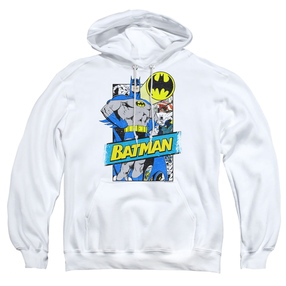 Batman Comics Out Of The Pages Men's Pull-Over 75 25 Poly Hoodie