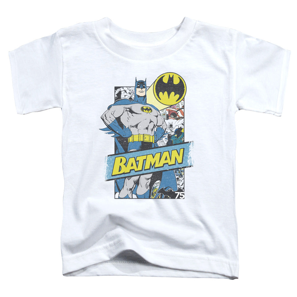 Batman Comics Out Of The Pages Toddler 18/1 Cotton Short-Sleeve T-Shirt