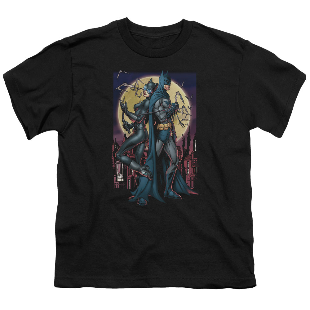 Batman Comics Paint The Town Red Youth 18/1 100% Cotton Short-Sleeve T-Shirt