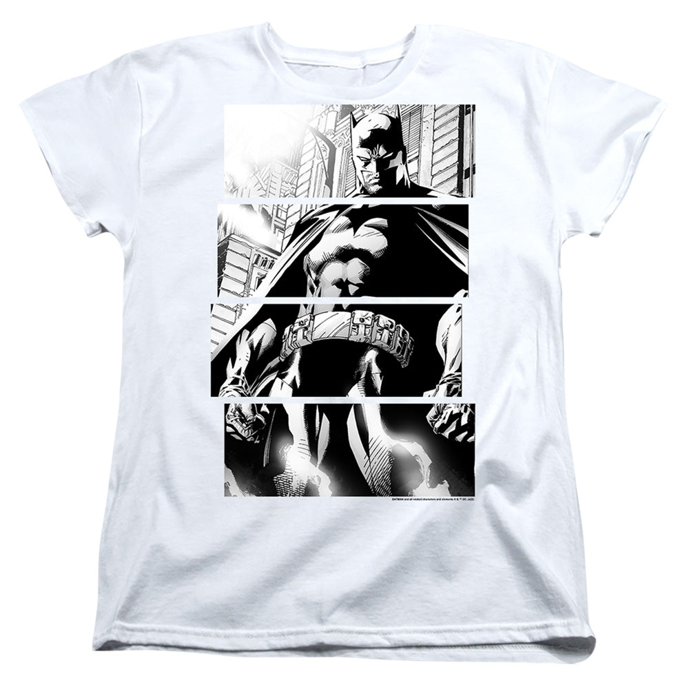 Batman Comics Panels Women's 18/1 Cotton Short-Sleeve T-Shirt