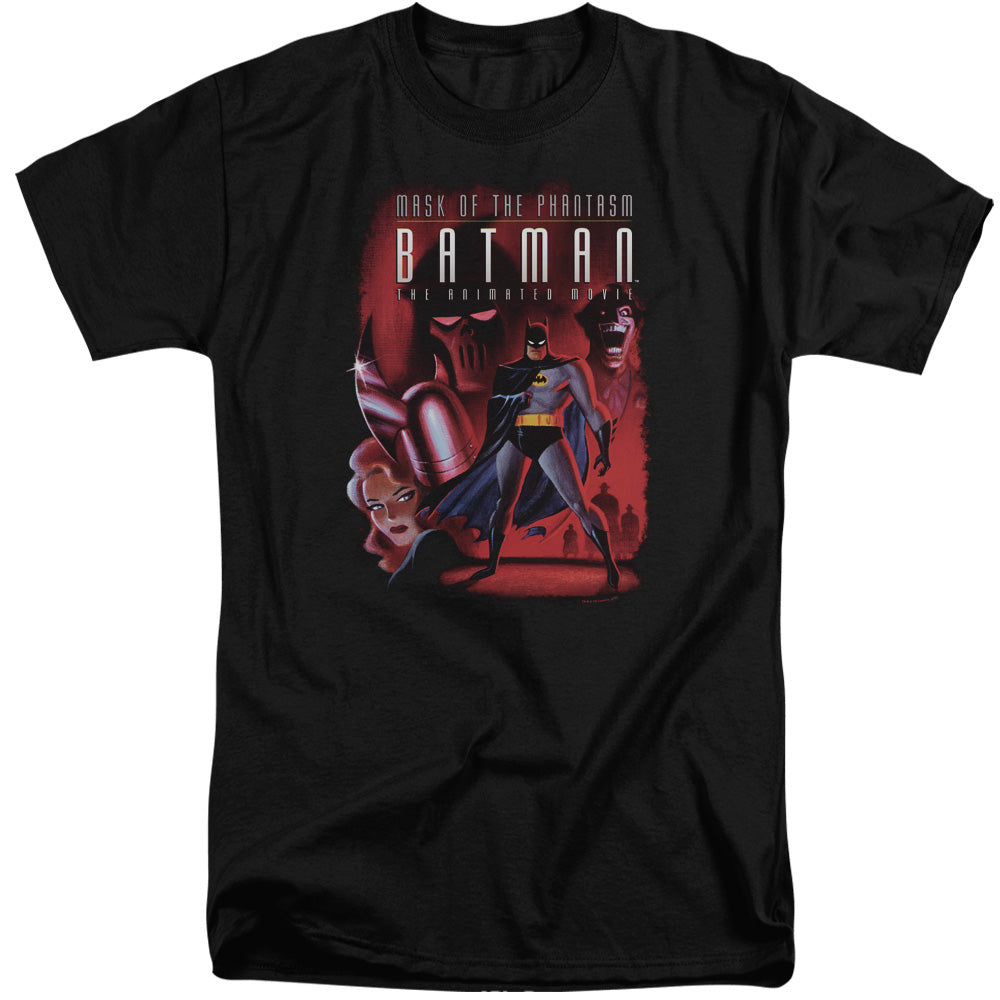 Batman Comics Phantasm Cover Men's 18/1 Tall Cotton Short-Sleeve T-Shirt
