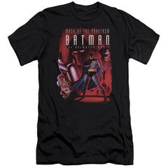 Batman Comics Phantasm Cover Men's Ultra-Soft 30/1 Cotton Slim Short-Sleeve T-Shirt