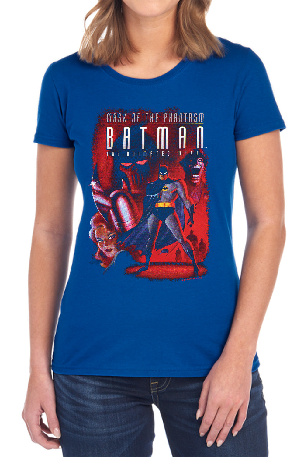 Batman Comics Phantasm Cover Women's 18/1 Cotton Short-Sleeve T-Shirt