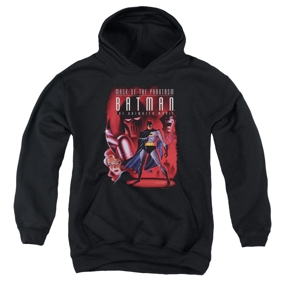 Batman Comics Phantasm Cover Youth Cotton Poly Pull-Over Hoodie