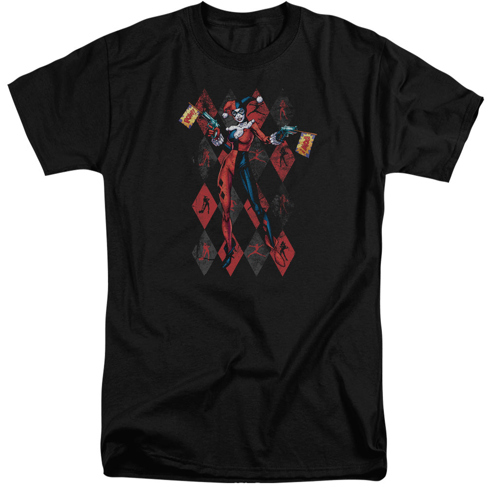 Batman Comics Pow Pow Men's 18/1 Tall Cotton Short-Sleeve T-Shirt