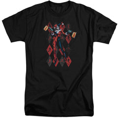 Batman Comics Pow Pow Men's 18/1 Tall Cotton Short-Sleeve T-Shirt