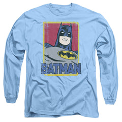 Batman Comics Primary Men's 18/1 Cotton Long-Sleeve T-Shirt