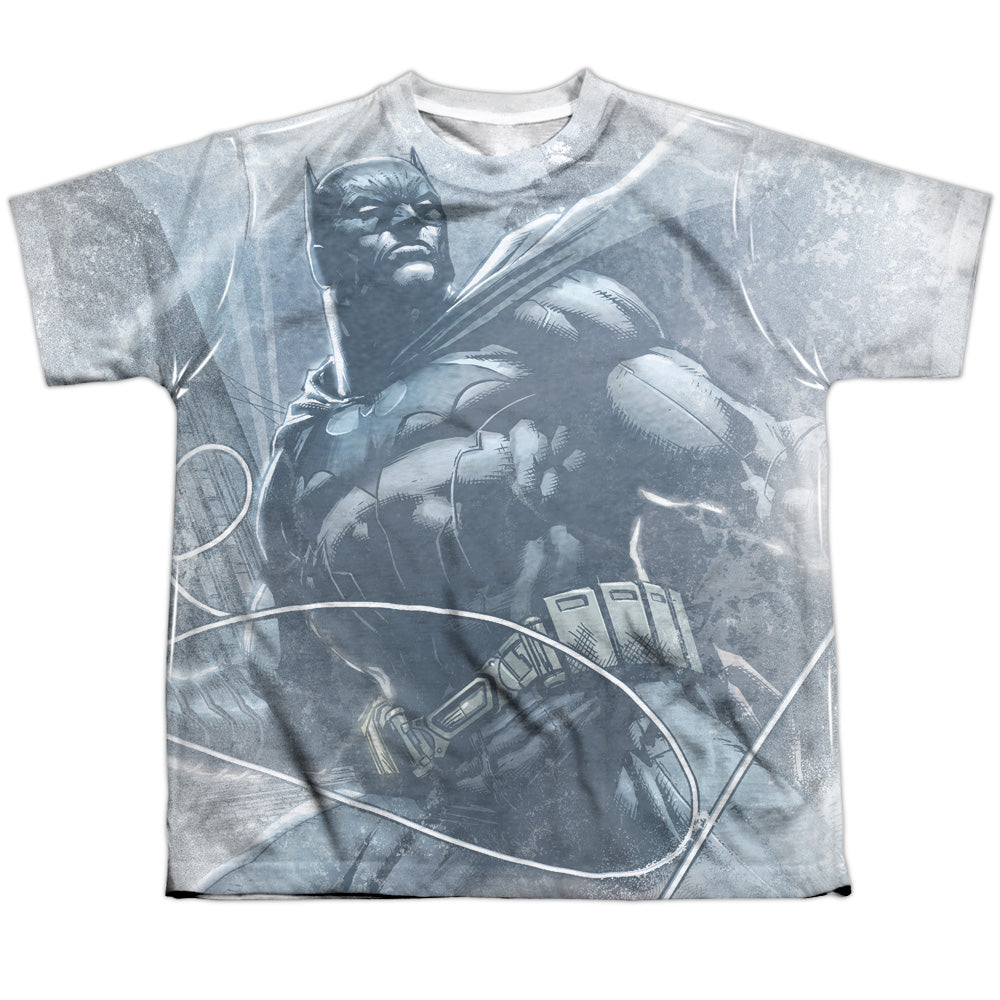 Batman Comics Protector Youth Regular Fit Poly Short-Sleeve T-Shirt