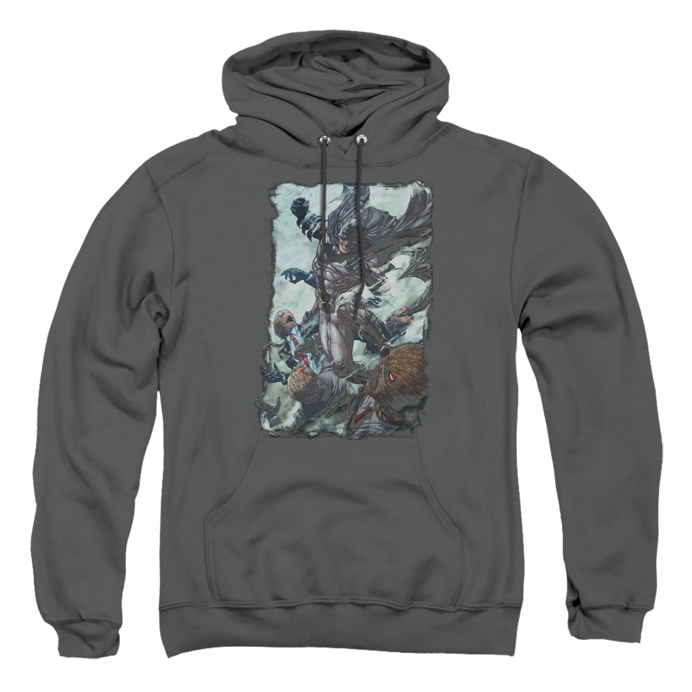 Batman Comics Punch Men's Pull-Over 75 25 Poly Hoodie