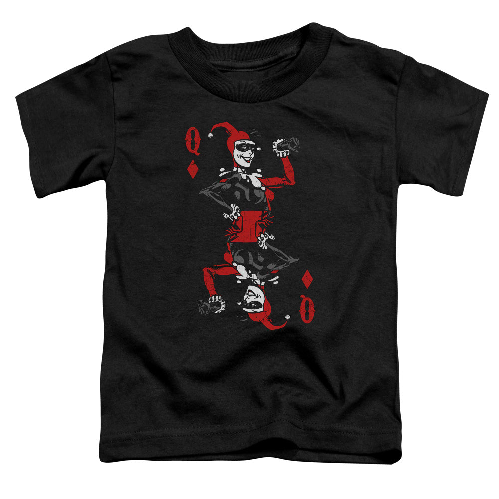 Batman Comics Quinn Of Diamonds Toddler 18/1 Cotton Short-Sleeve T-Shirt