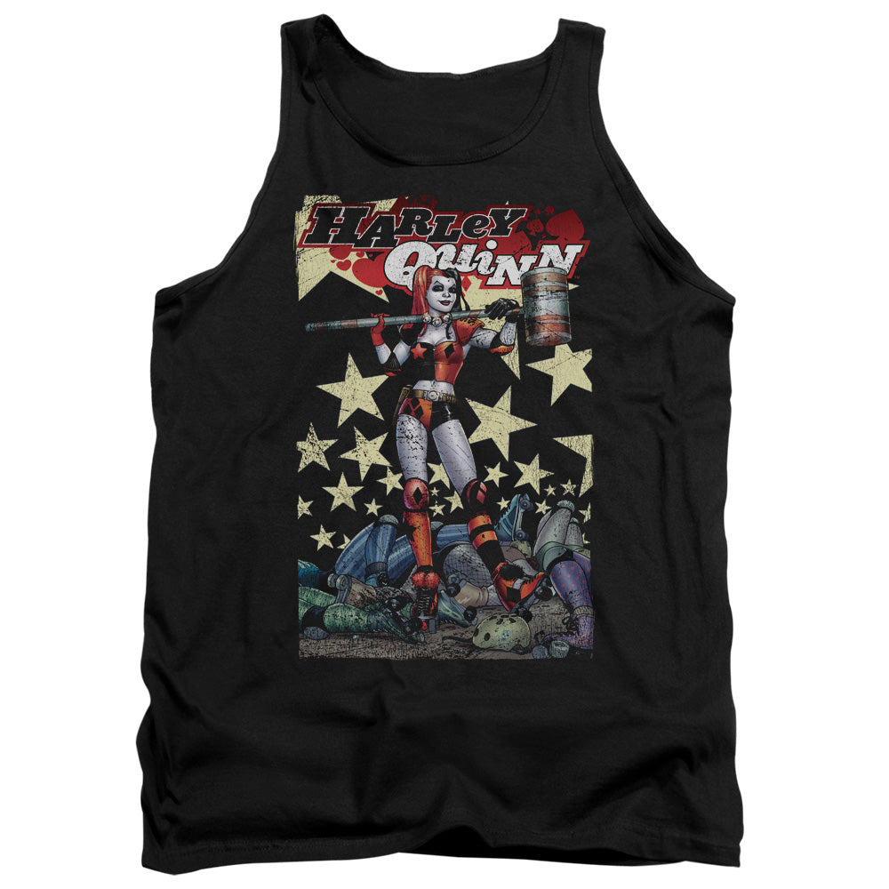 Batman Comics Quinn One Men's 18/1 Cotton Tank Top