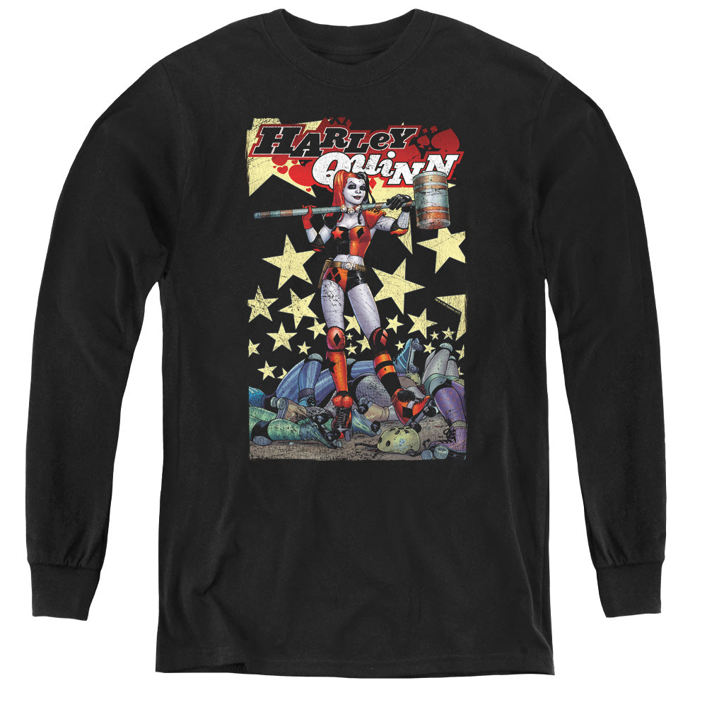 Batman Comics Quinn One Youth Long-Sleeve T-Shirt