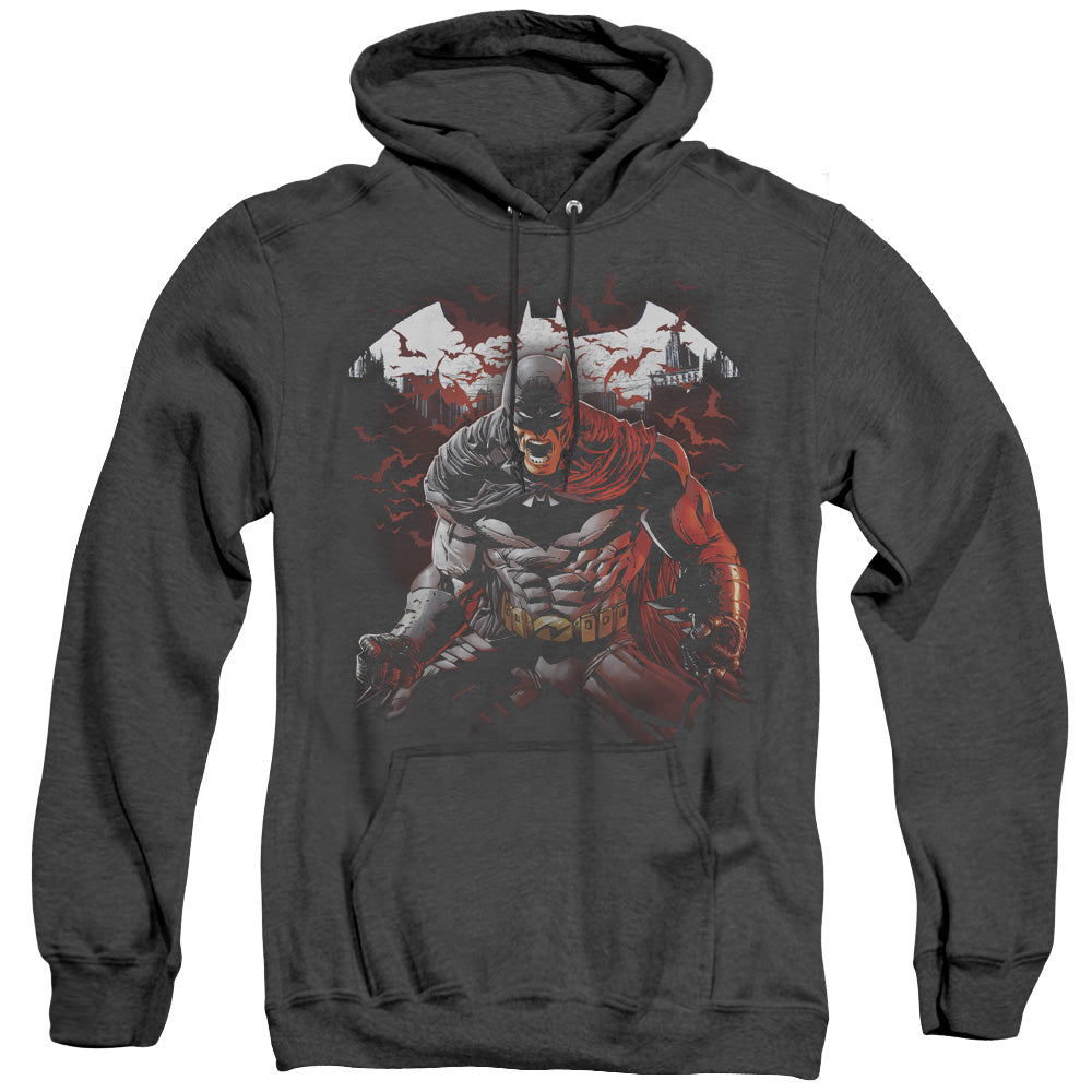 Batman Comics Raging Bat Men's Pull-Over Hoodie