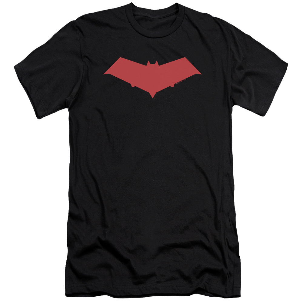 Batman Comics Red Hood Men's Ultra-Soft 30/1 Cotton Slim Short-Sleeve T-Shirt