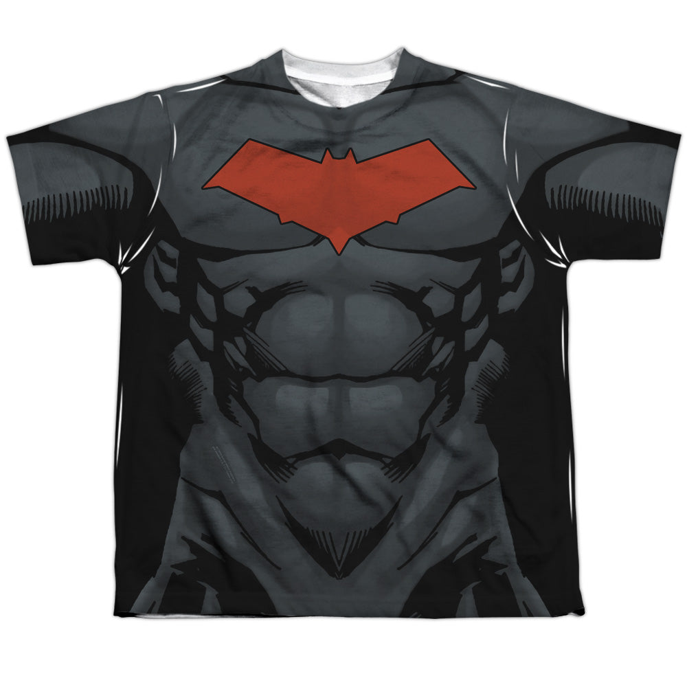 Batman Comics Red Hood Style 2 Youth Regular Fit Poly Short-Sleeve T-Shirt