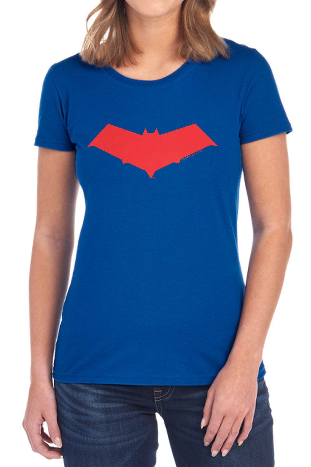 Batman Comics Red Hood Women's 18/1 Cotton Short-Sleeve T-Shirt
