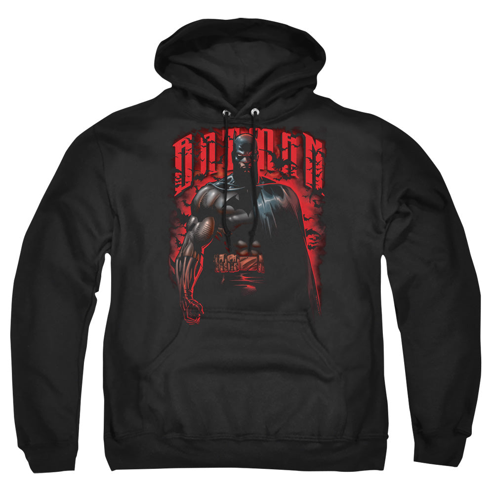 Batman Comics Red Knight Men's Pull-Over 75 25 Poly Hoodie