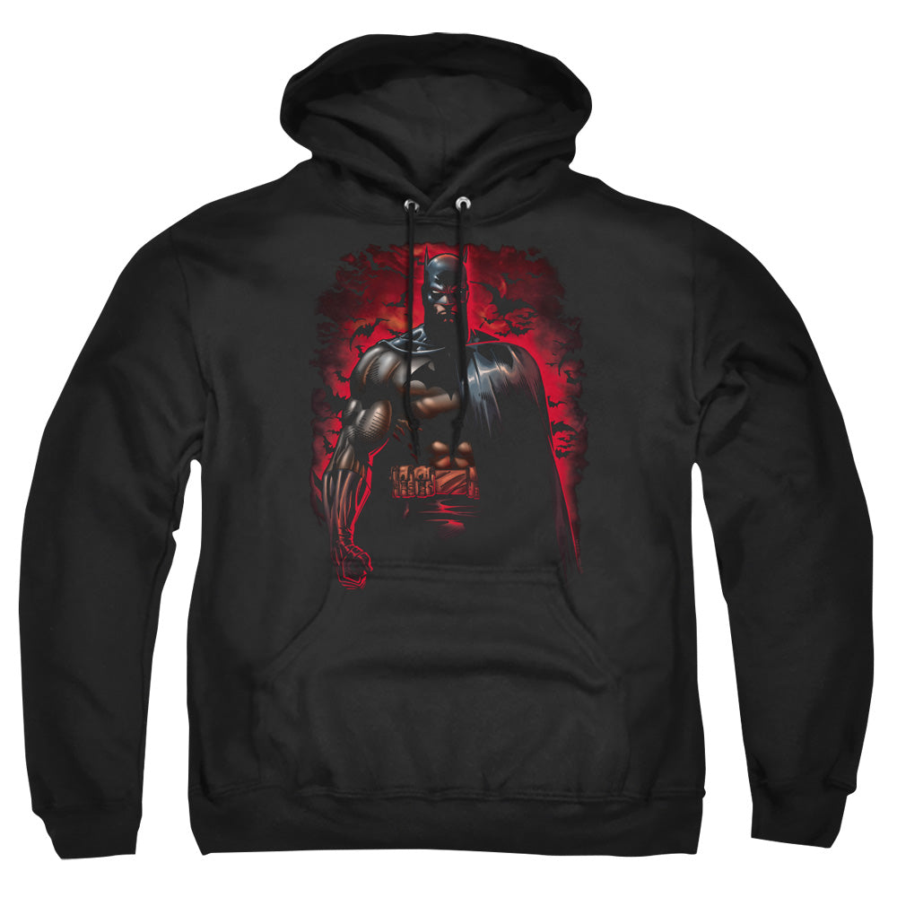 Batman Comics Red Knight Men's Pull-Over 75 25 Poly Hoodie