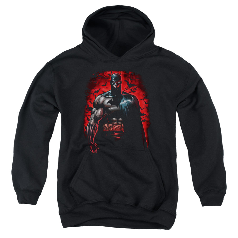 Batman Comics Red Knight Youth Cotton Poly Pull-Over Hoodie