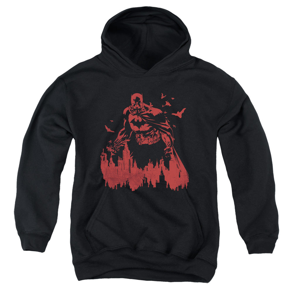 Batman Comics Red Knight Youth Cotton Poly Pull-Over Hoodie