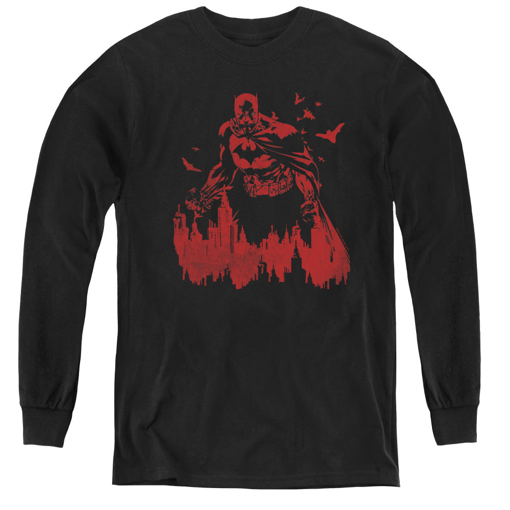 Batman Comics Red Knight Youth Long-Sleeve T-Shirt