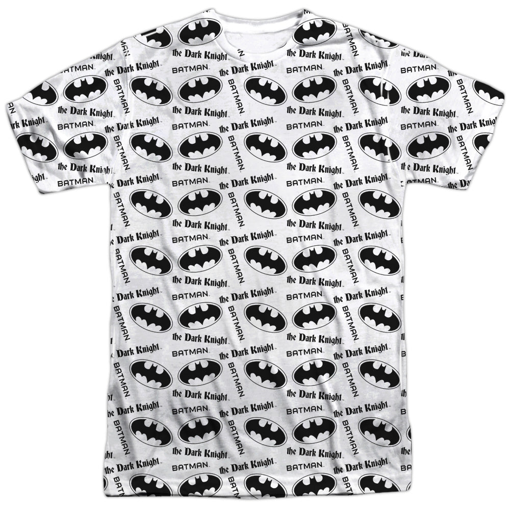 Batman Comics Repeat Dark Knight Men's Regular Fit Polyester Short-Sleeve T-Shirt