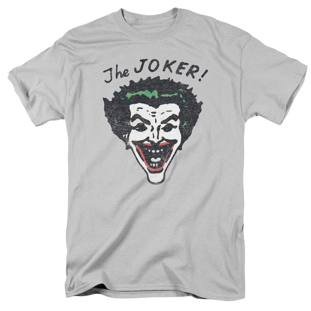 Batman Comics Retro Joker Men's 18/1 Cotton Short-Sleeve T-Shirt
