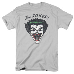 Batman Comics Retro Joker Men's 18/1 Cotton Short-Sleeve T-Shirt