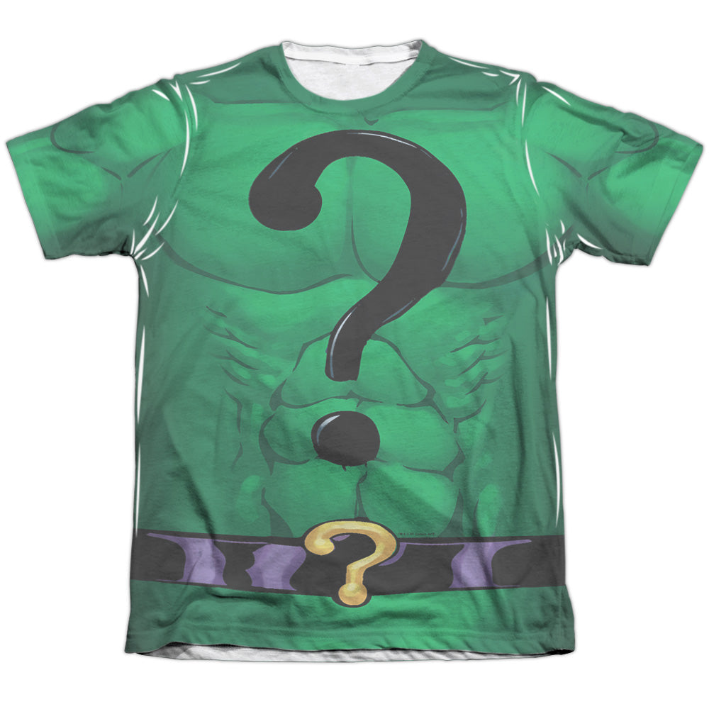 Batman Comics Riddler Uniform Men's Regular Fit Poly Cotton Short-Sleeve T-Shirt