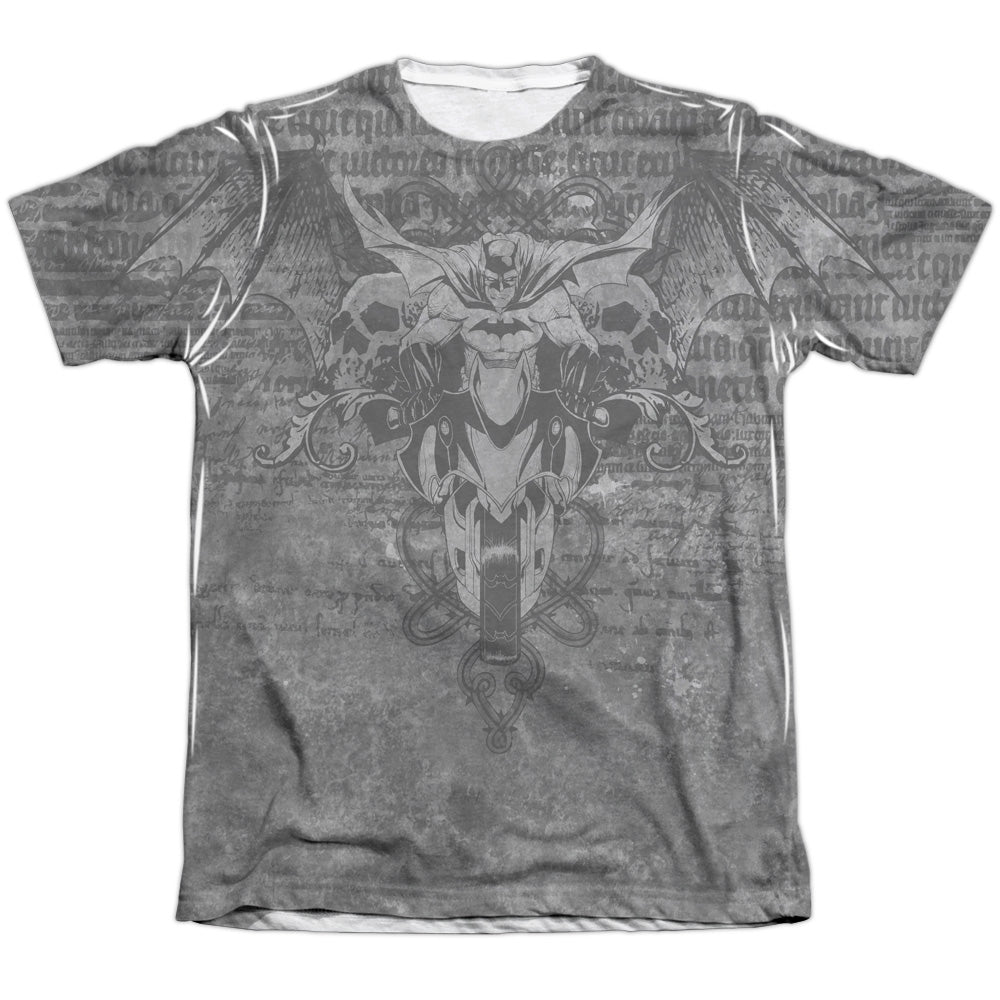 Batman Comics Ride Free Men's Regular Fit Poly Cotton Short-Sleeve T-Shirt