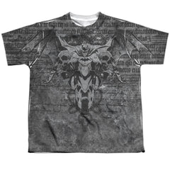 Batman Comics Ride Free Youth Regular Fit Poly Short-Sleeve T-Shirt