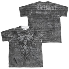 Batman Comics Ride Free Youth Regular Fit Poly Short-Sleeve T-Shirt