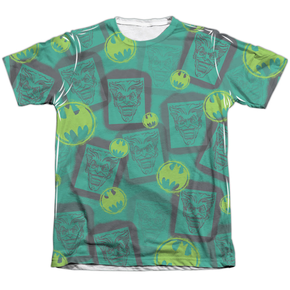 Batman Comics Rivalry Men's Regular Fit Poly Cotton Short-Sleeve T-Shirt