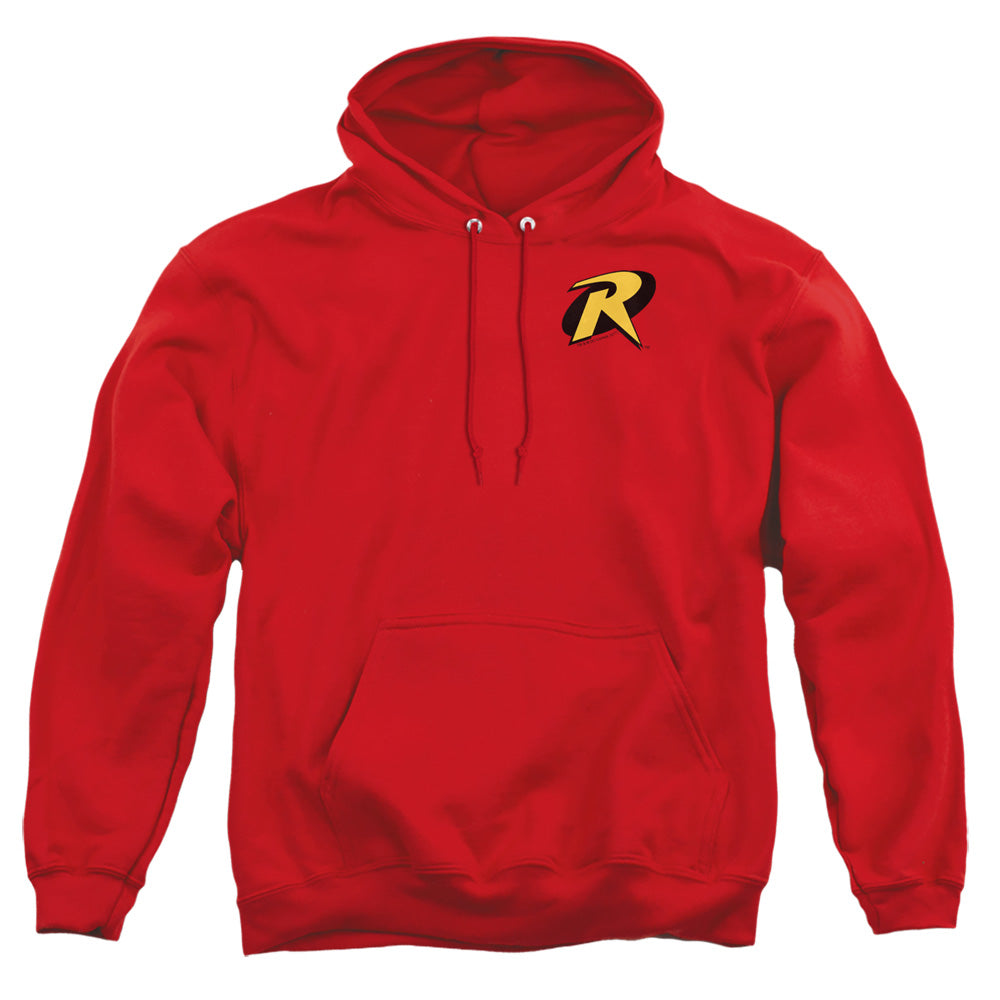 Batman Comics Robin Logo Men's Pull-Over 75 25 Poly Hoodie