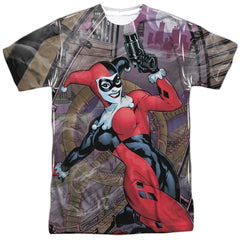Batman Comics Roller Coaster Of Love Men's Regular Fit Polyester Short-Sleeve T-Shirt