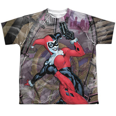 Batman Comics Roller Coaster Of Love Youth Regular Fit Poly Short-Sleeve T-Shirt